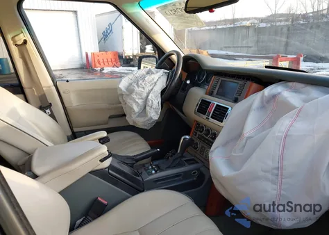 2004 Land Rover Range Rover Hse из США, поврежденный, VIN SALME11424A145690